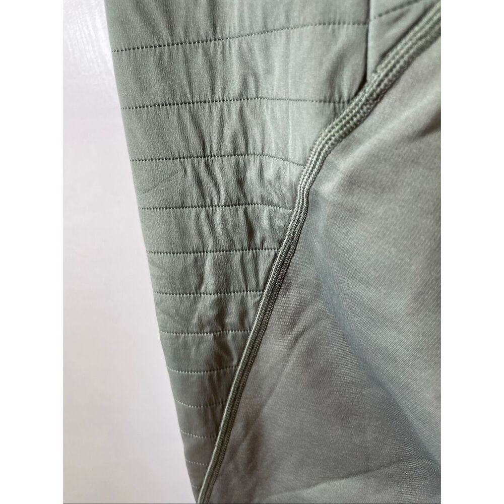 Athleta Olive Green Moto Quilted Leggings Size XS - Picture 3 of 6